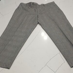 Nautica Black and White Houndstooth Trousers For Mens Sz40x30 It Has A Deffect